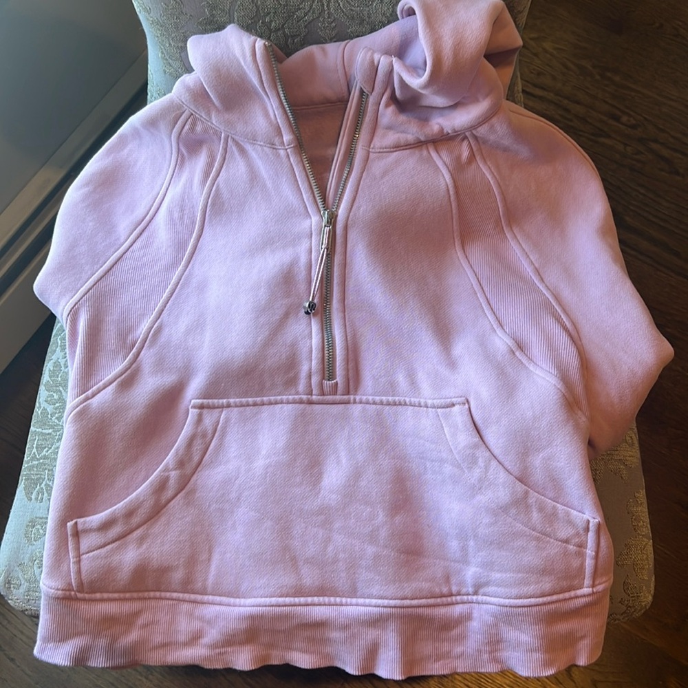 Lululemon Scuba oversized half zip hoodie